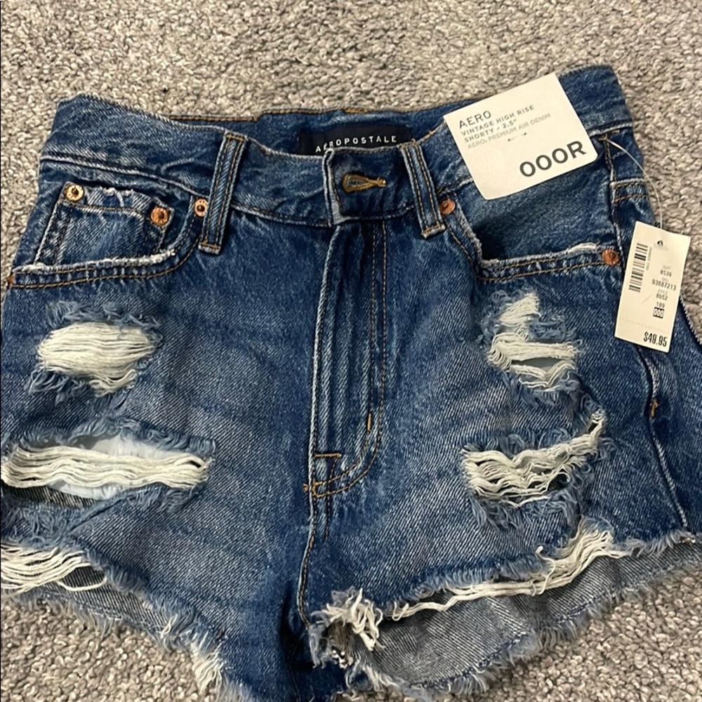 Aeropostale denim shorts (2.5) high rise